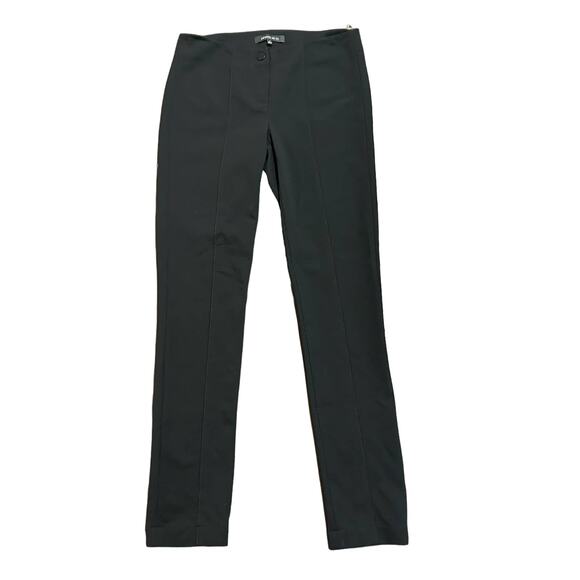Lafayette 148 NY black slim pants viscose stretch blend Size P - Picture 1 of 5